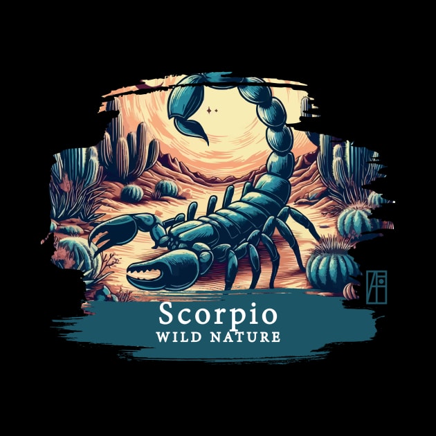 Scorpio - WILD NATURE - SCORPIO -6 by ArtProjectShop