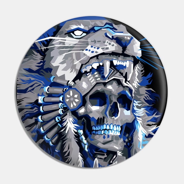 Indian skull Pin by Danwpap2