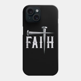 Christian Faith & Cross Faith Tee Christian Gift Faith Cross Phone Case