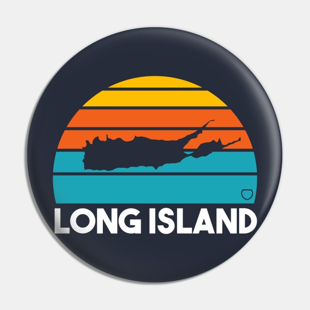 Long Island Sunset Pin by Off Peak Co.