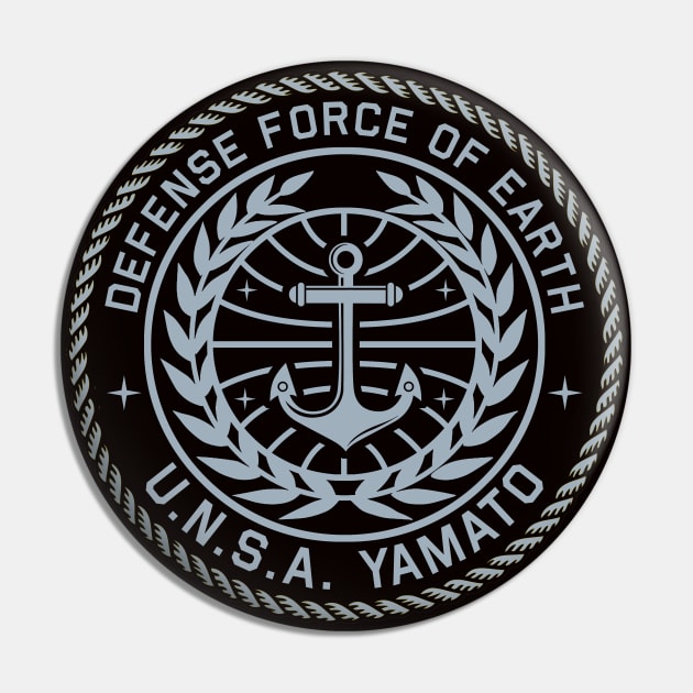 Yamato Crest Pin by PopCultureShirts