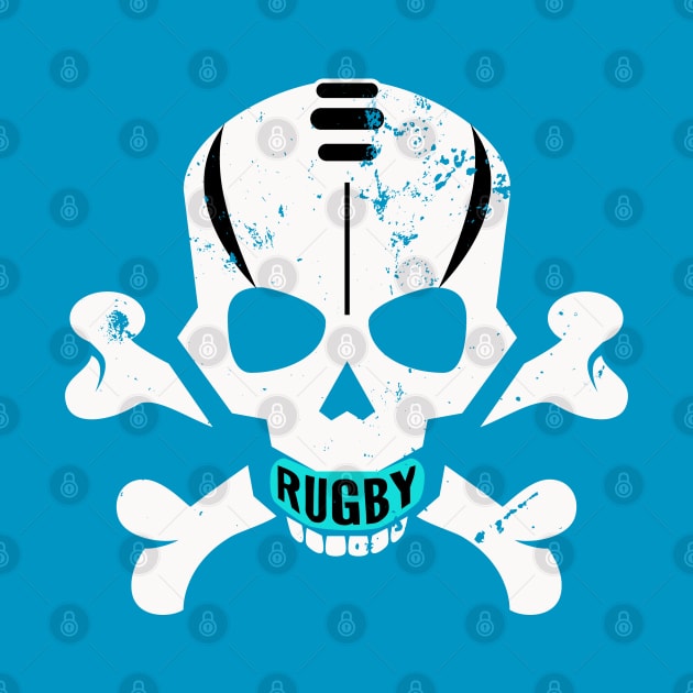 The Jolly Rugger Head Rugby by atomguy
