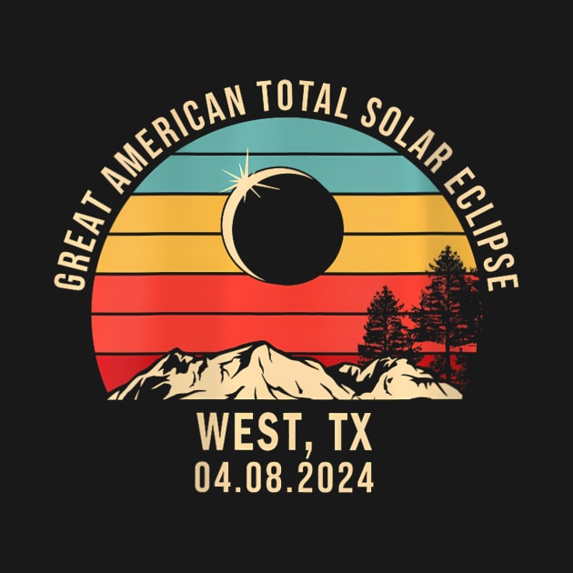 West Tx Texas Total Solar Eclipse 2024 by klei-nhanss