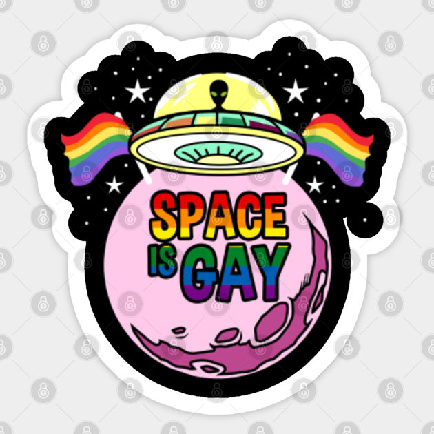 I Need Space 3\u201d Sticker