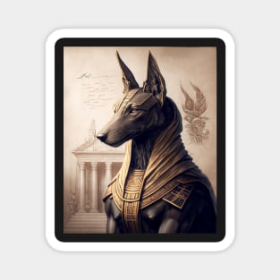 Egyptian Gods - Anubis Magnet