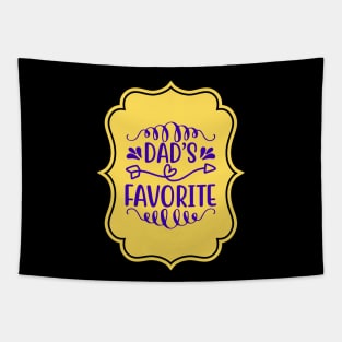 Dad's Favorite | Cute Kid's Tapestry