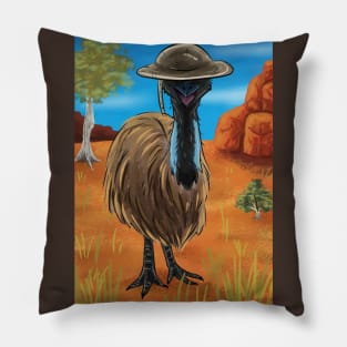 Emu war Pillow