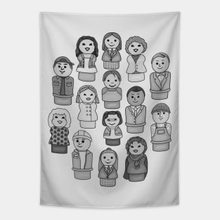 Stars Hollow Inhabitants Tapestry