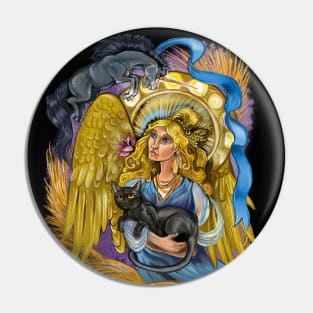 Zodiac Art Libra Pin