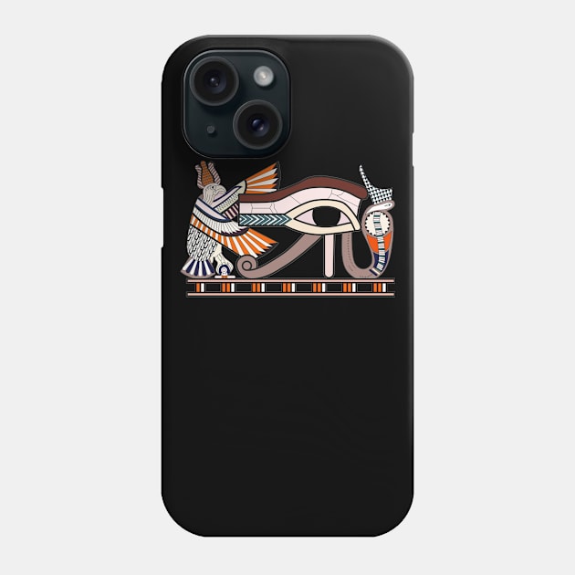 The Eye Of Horus Phone Case by Gamal Assy