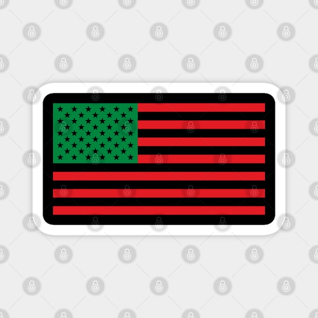 Pan African American Flag Magnet by UrbanLifeApparel