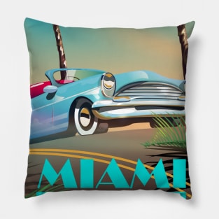 Miami Florida Pillow