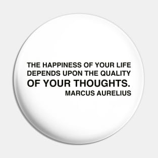 Marcus Aurelius Quotes Pin