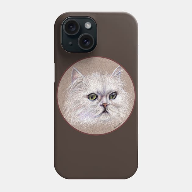 Cat cat Phone Case by Pendientera