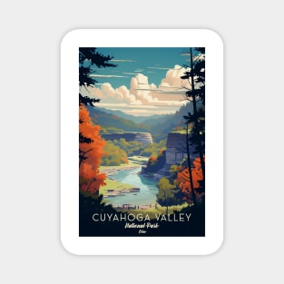 Cuyahoga Valley National Park Travel Poster Magnet