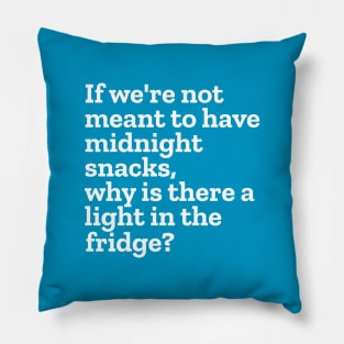 Funny Midnight Snack Pillow