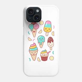 Ice Cream Emoji Mashup #2 Phone Case