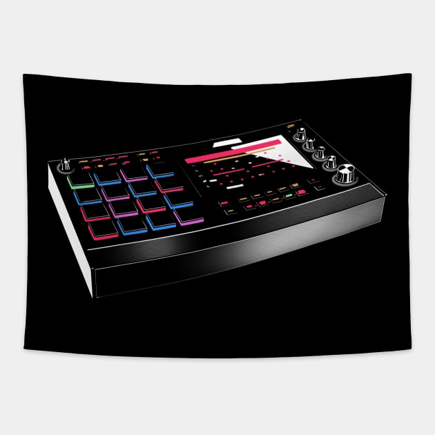 Akai Mpc Live 2 Tapestry by Stronghorn Designs