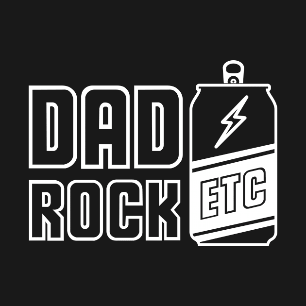 Dad Rock Etc Official Merch Basic White Beverage Can by Hashtagified