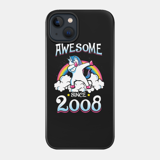 Awesome since 2008 - 2008 Birthday - Phone Case