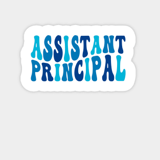 Groovy Assistant Principal Funny School Worker Assistant Magnet