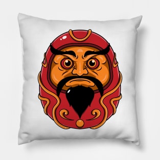 japanese daruma doll Pillow