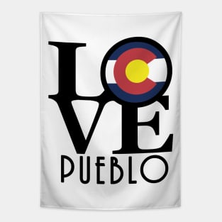 LOVE Pueblo Colorado Tapestry