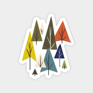 Multicolor Pines Magnet