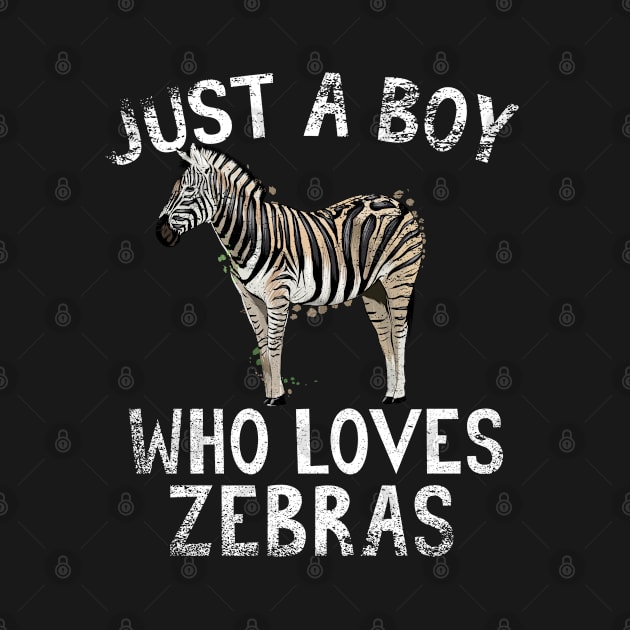 Just A Boy Who Loves Zebras by simonStufios