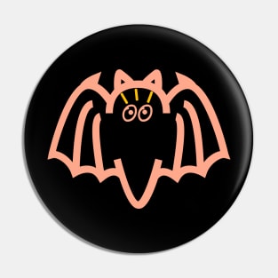 Bats Flap Wings Pin