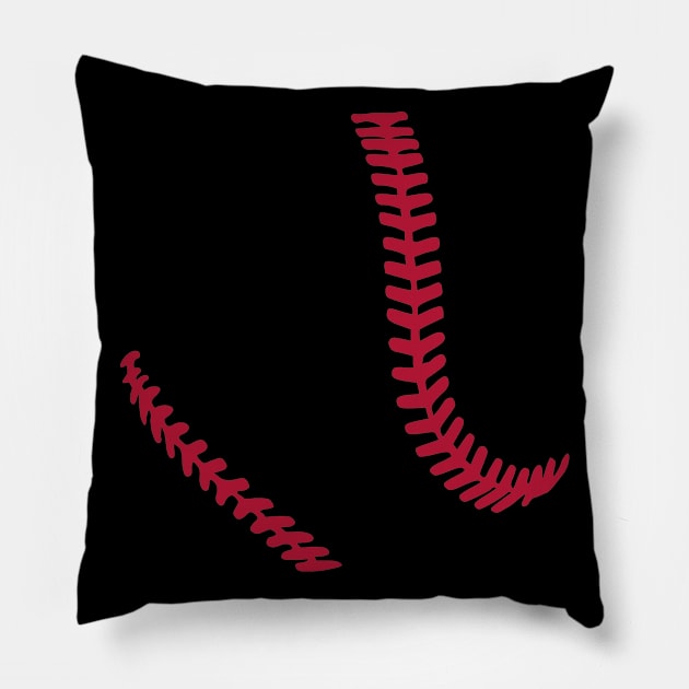 Baseball Pillow by Designzz