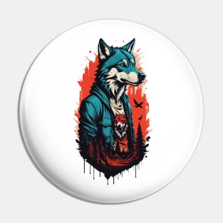 Wolfman Pin