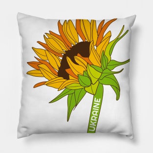 Sunflower Ukraine Pillow