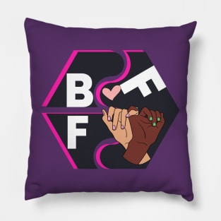 BFF Hands Puzzle Pillow