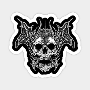 SKULL WINGS Magnet