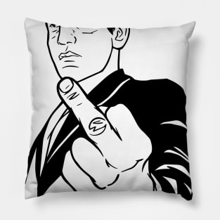 Flipping Man Pillow