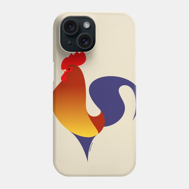 Rooster Phone Case by tuditees