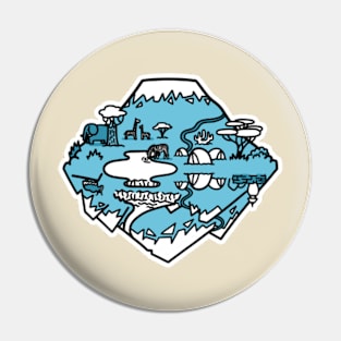 Kilimanjaro & Everest Basecamp Pin