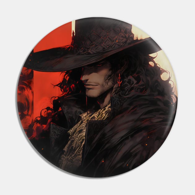 Hunters of the Dark: Explore the Supernatural World with Vampire Hunter D. Illustrations: Bloodlust Pin by insaneLEDP