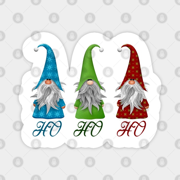 Christmas Gnomes Magnet by Selfish.Co