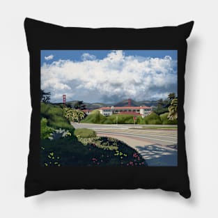 Presidio Summertime Landscape Pillow