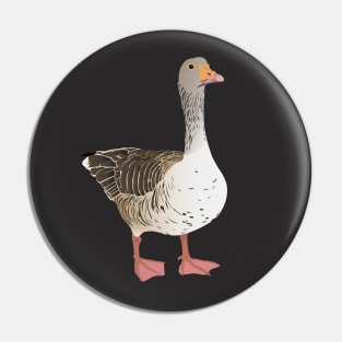 Walking Goose Pin