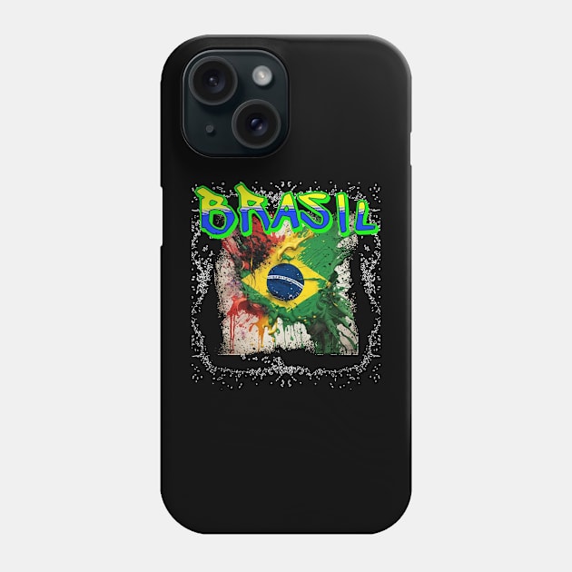 brazil Phone Case by USAPHILLYDESIGNERS