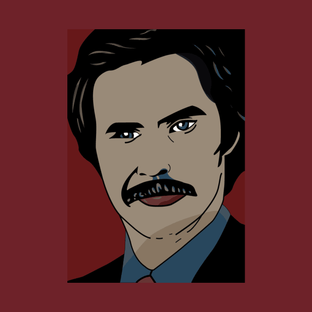 Ron Burgandy by slice_of_pizzo