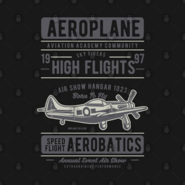 Discover Aeroplane - Aeroplane - T-Shirt