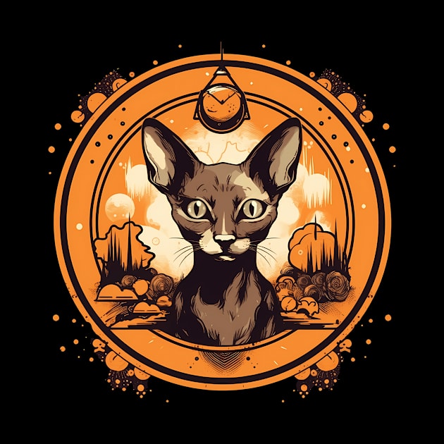 Cornish Rex Cat Halloween, Cat Lover by dukito