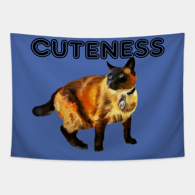 CUTENESS Tapestry by D_AUGUST_ART_53