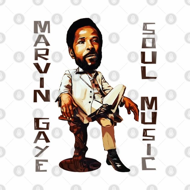 marvin gaye art by Illustration Planet