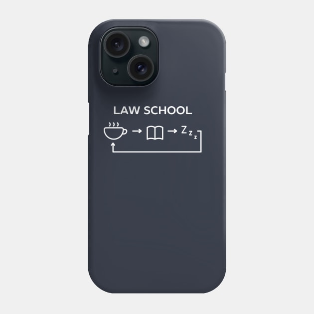 Law School Humor T-Shirt Phone Case by happinessinatee