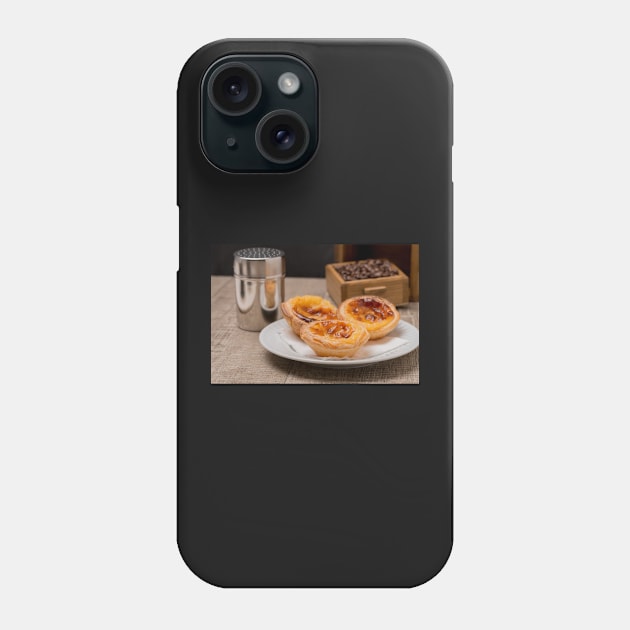 Portuguese Custard Tarts Phone Case by homydesign